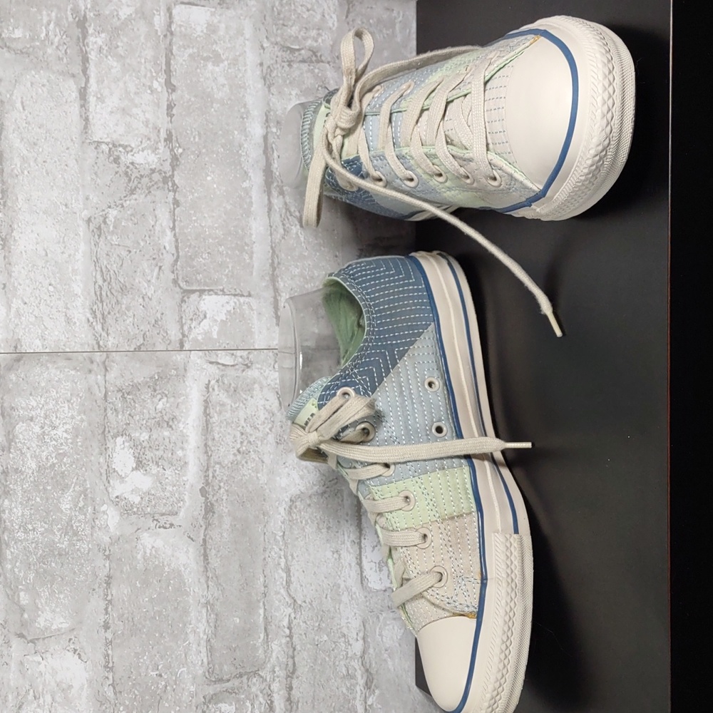 Converse All Star Patchwork Low Top Sneakers - Picture 4 of 16